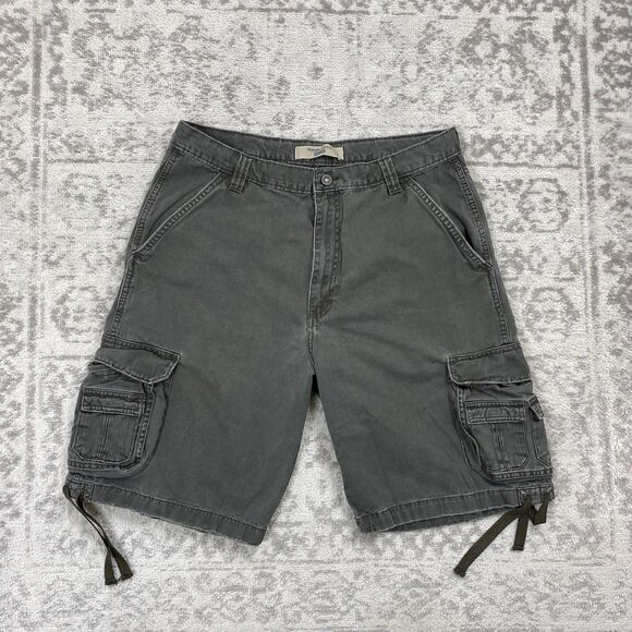 Wrangler Cargo Shorts Mens Casual Everyday Multiple Pockets Shorts Size 34 - Picture 1 of 6